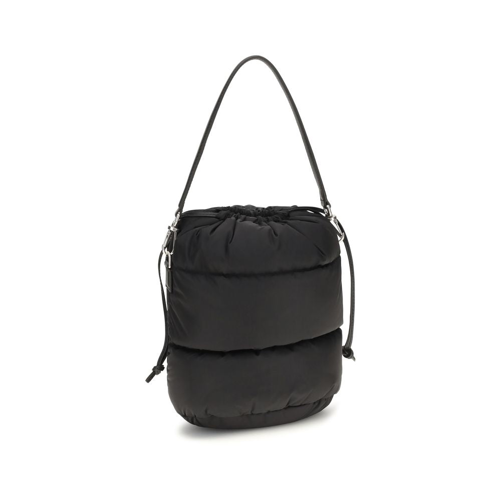 Moncler Caradoc Black Nylon Bucket Bag