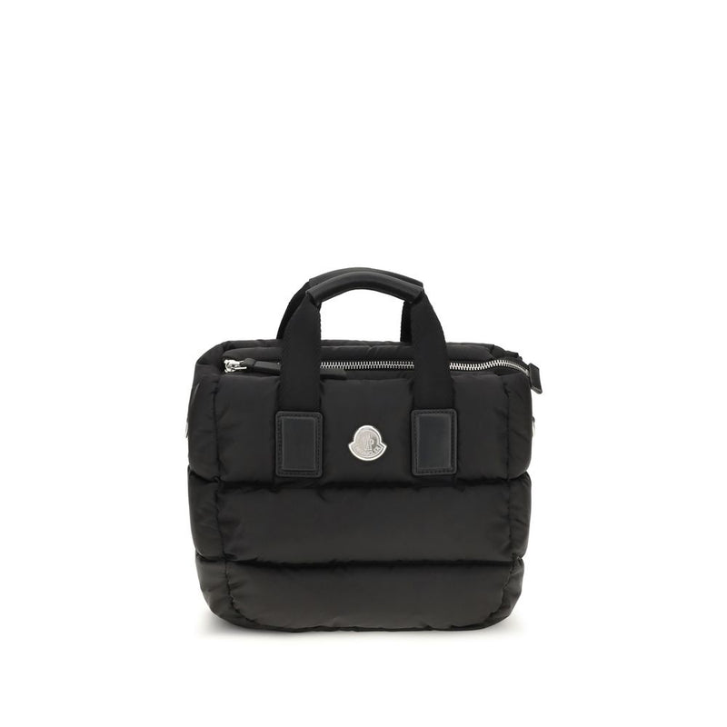 Moncler Black Nylon Caradoc Handbag