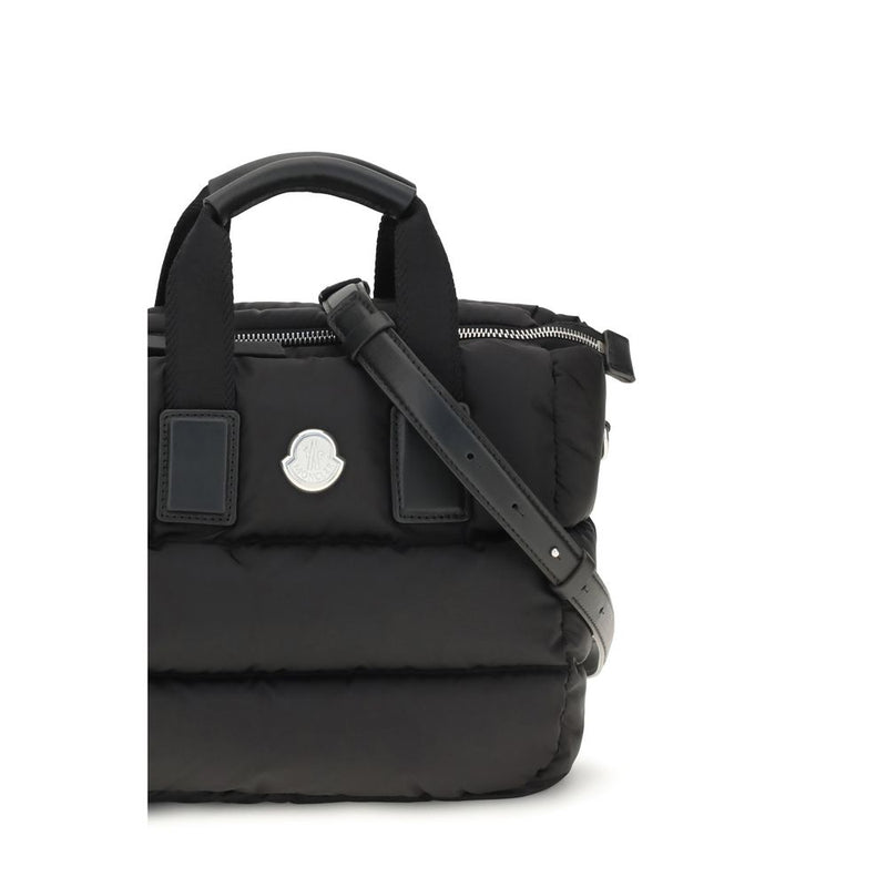 Moncler Black Nylon Caradoc Handbag