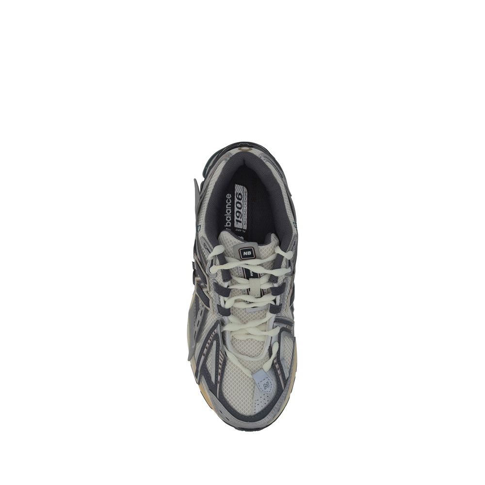 New Balance 1906A Silver Fabric Athletic Sneakers for Men