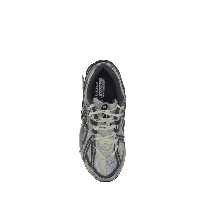 New Balance 1906A Silver Fabric Athletic Sneakers for Men