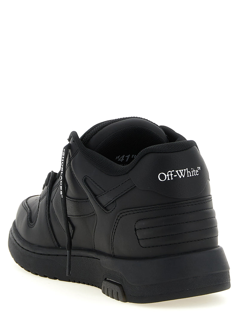 Off-White Bicolor Calfskin Low Top Sneakers for Men