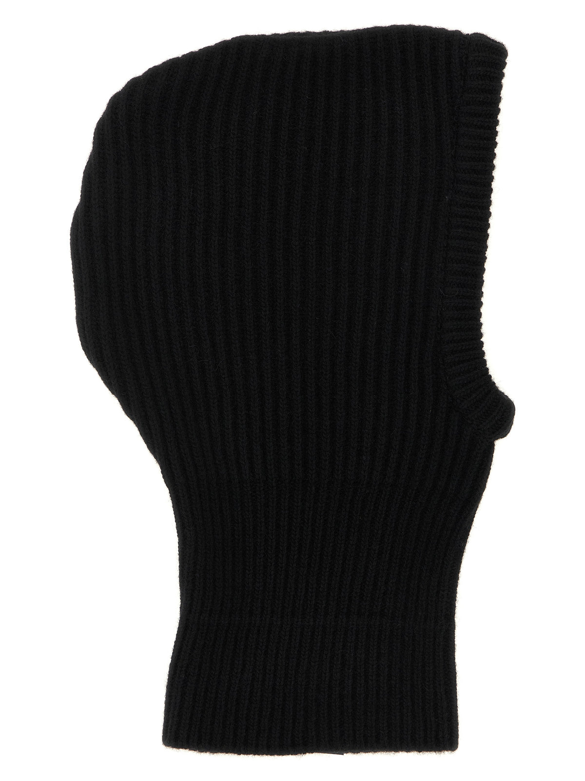 MM6 Maison Margiela Black Wool Hat - Avant-Garde Style
