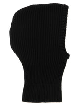 MM6 Maison Margiela Black Wool Hat - Avant-Garde Style