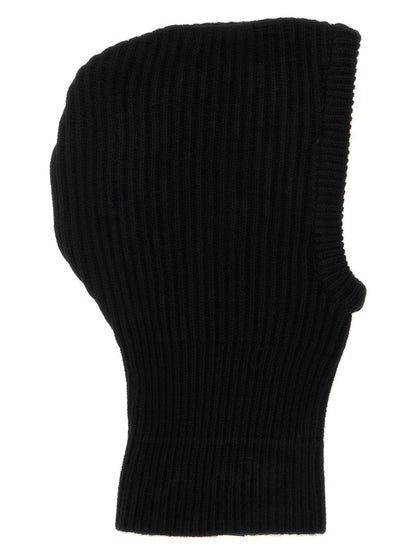 MM6 Maison Margiela Black Wool Hat