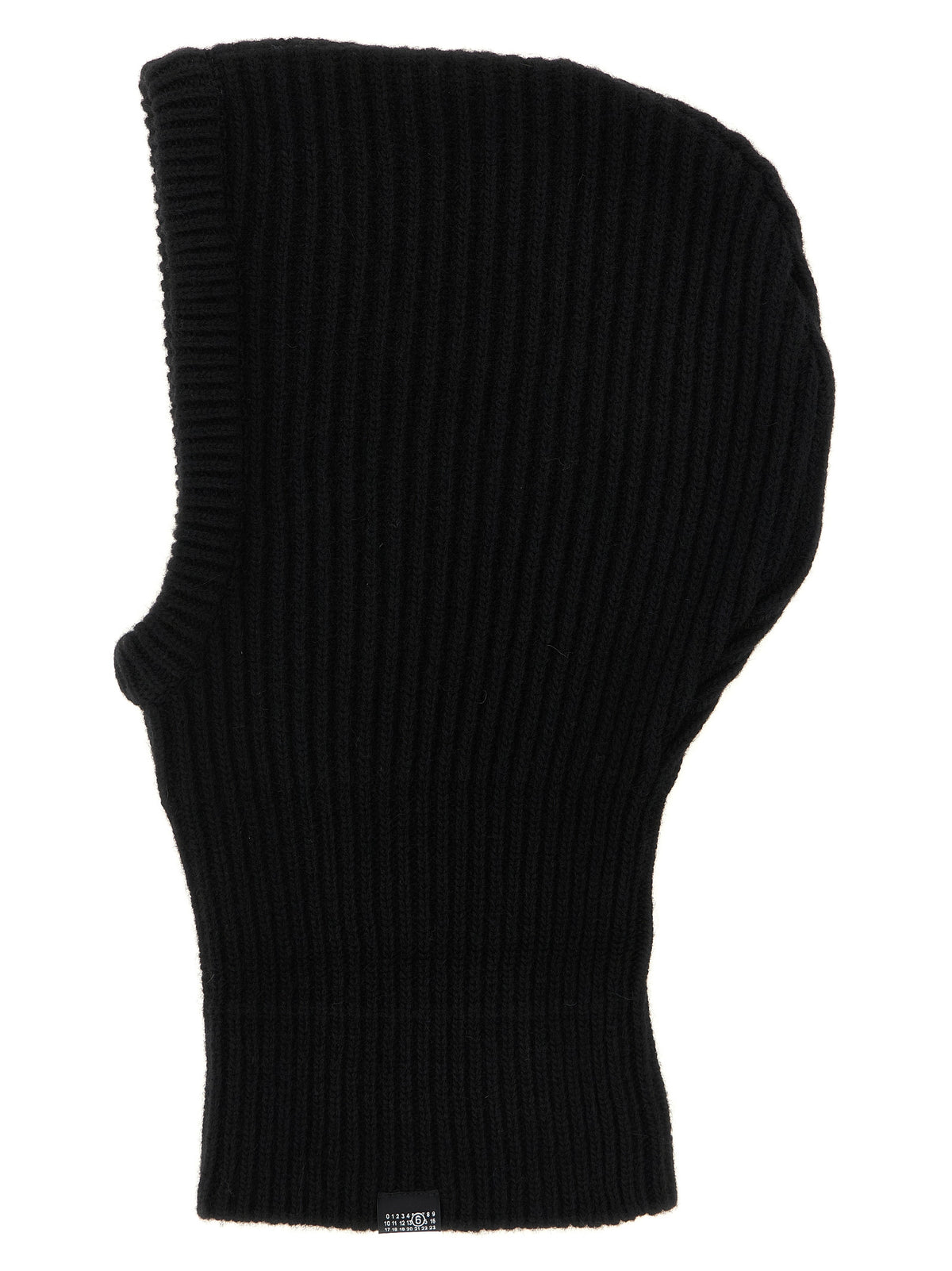 MM6 Maison Margiela Black Wool Hat - Avant-Garde Style