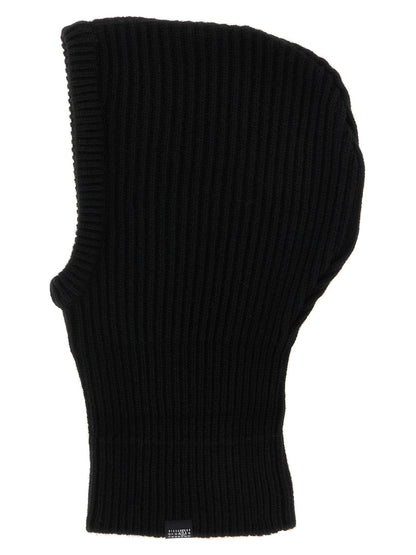 MM6 Maison Margiela Black Wool Hat