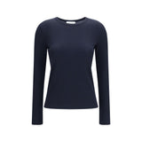 Max Mara Blue Lyocell Sweatshirt - Essential Women's Wear