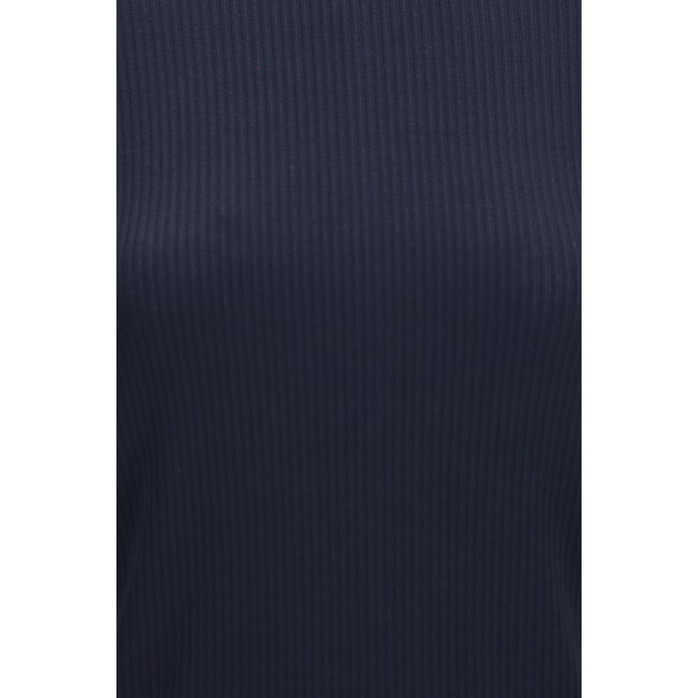 Max Mara Blue Lyocell Sweatshirt - Essential Women's Wear