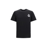 Moncler Black Cotton T-Shirt - Essential Graphic Tee