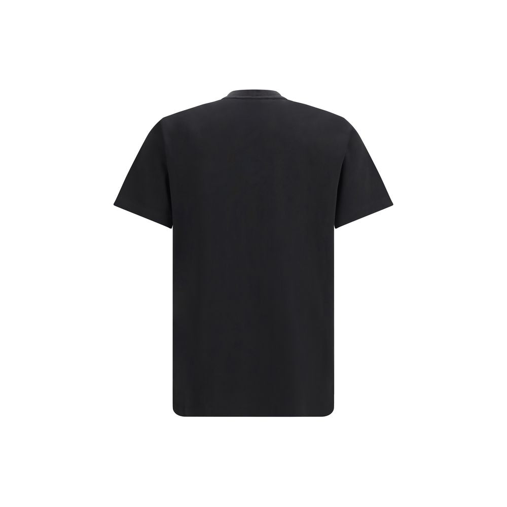 Moncler Black Cotton T-Shirt - Essential Style for Men