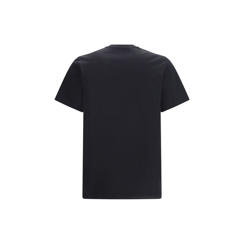 Moncler Black Cotton T-Shirt - Essential Casual Wear