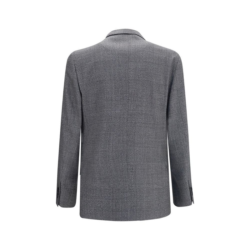 Lardini Gray Wool Oves Aries Blazer - Elegant Tailored Fit