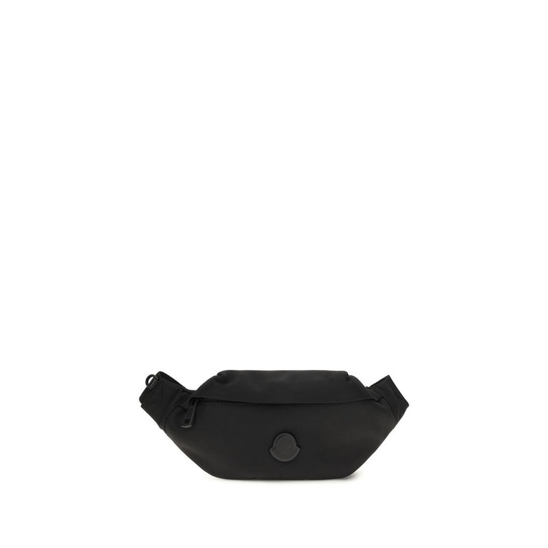 Moncler Black Nylon Shoulder Bag - Durance Fanny Pack