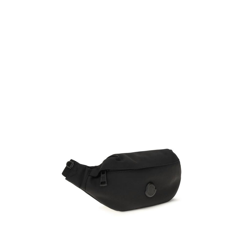Moncler Black Nylon Shoulder Bag - Durance Fanny Pack