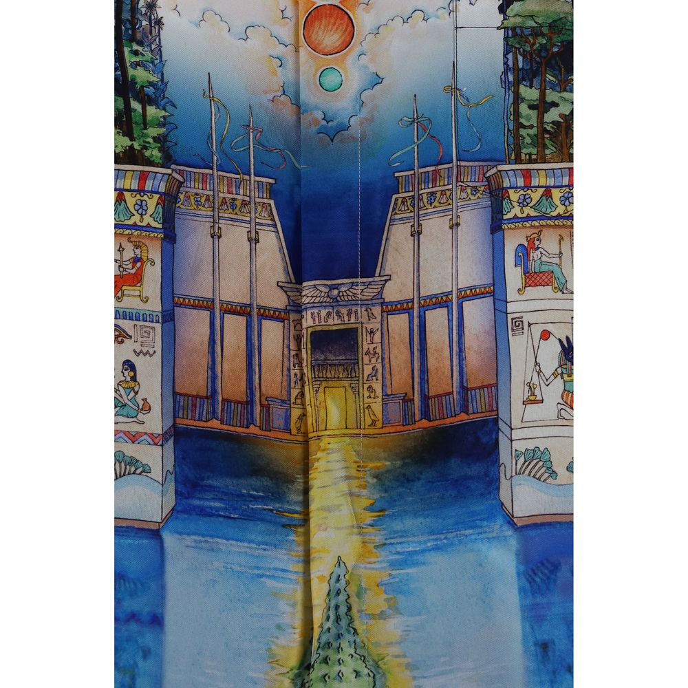 Casablanca Multicolor Silk Trompe L’Oeil Shirt