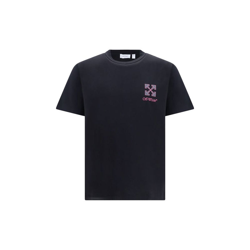 Off-White Small Arrow Black Cotton T-Shirt for Men