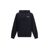 Off-White Script Logo Black Cotton Sweatshirt