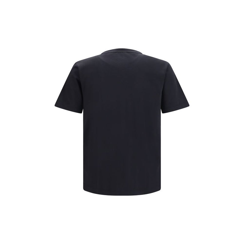 Off-White Black Cotton T-Shirt - Minimalist Design