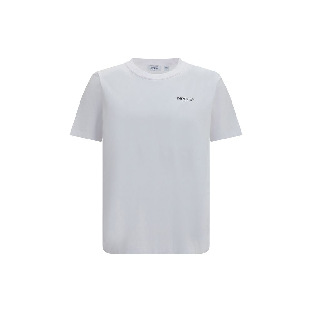 Off-White White Cotton T-Shirt - Minimalist Design