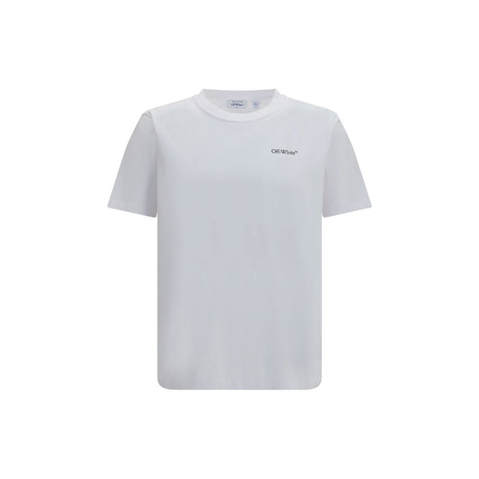 Off-White White Cotton T-Shirt - Minimalist Design