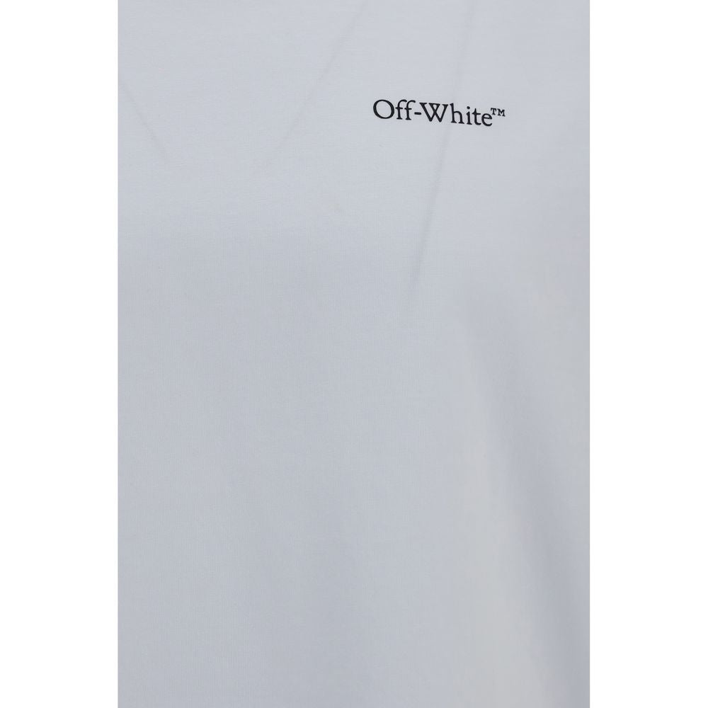 Off-White White Cotton T-Shirt - Minimalist Design