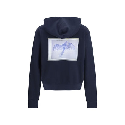 Maison Margiela Blue Cotton Sweatshirt