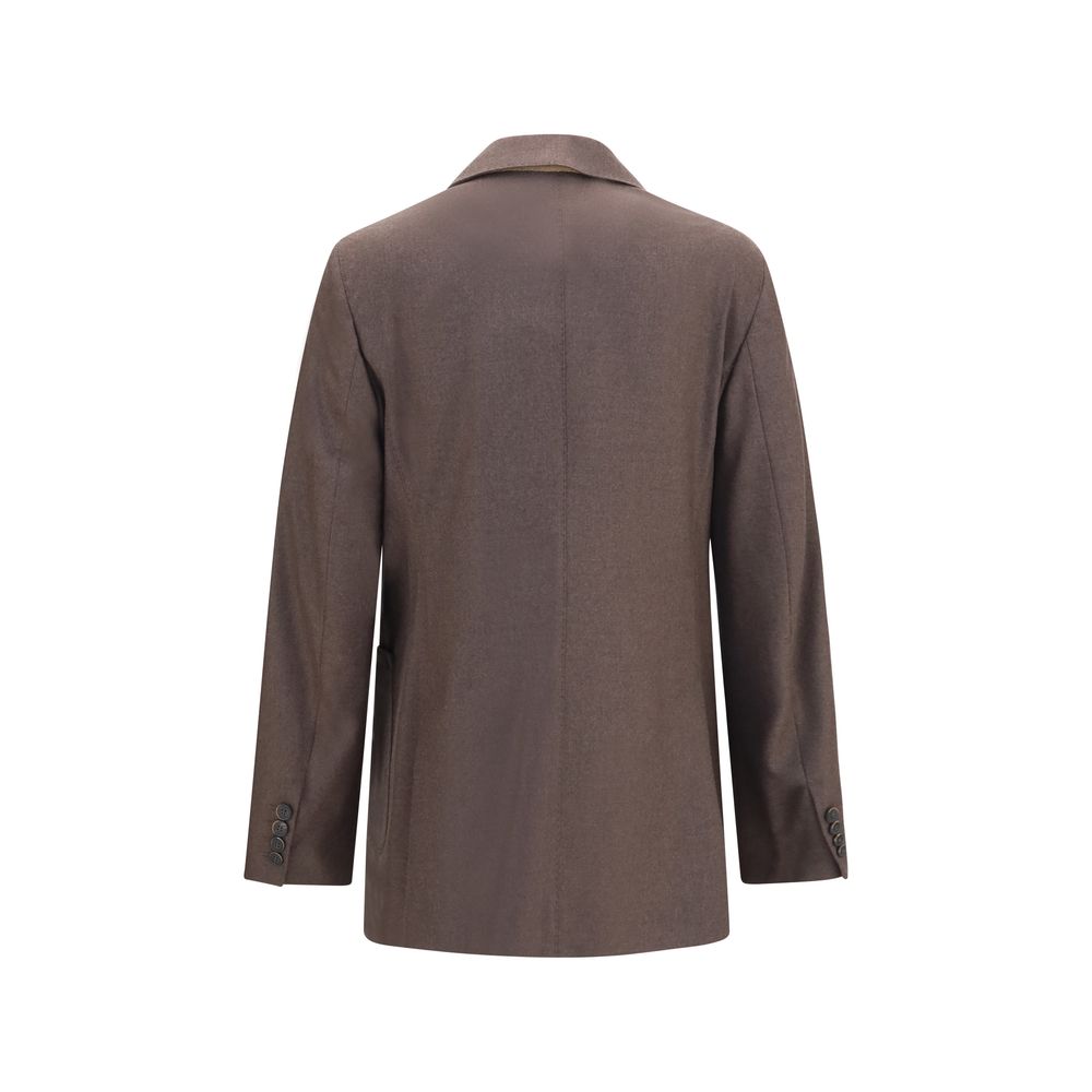Max Mara Cloruro Brown Cashmere Blazer