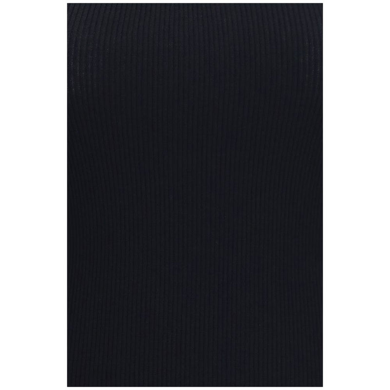 Max Mara Black Viscose Tank Top - Essential Wardrobe Staple