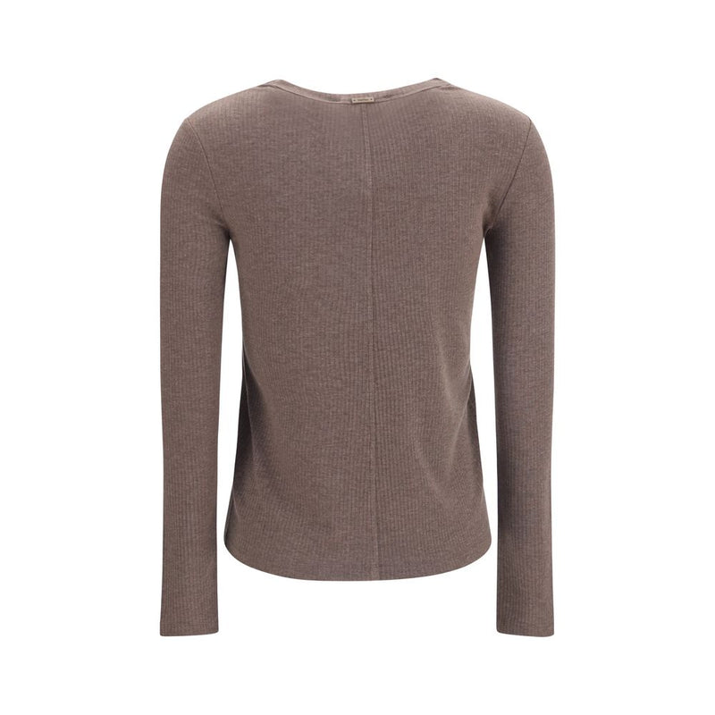 Max Mara Brown Lyocell Sweatshirt for Women