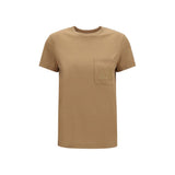 Max Mara Papaia T-shirt Beige Cotton Sportswear