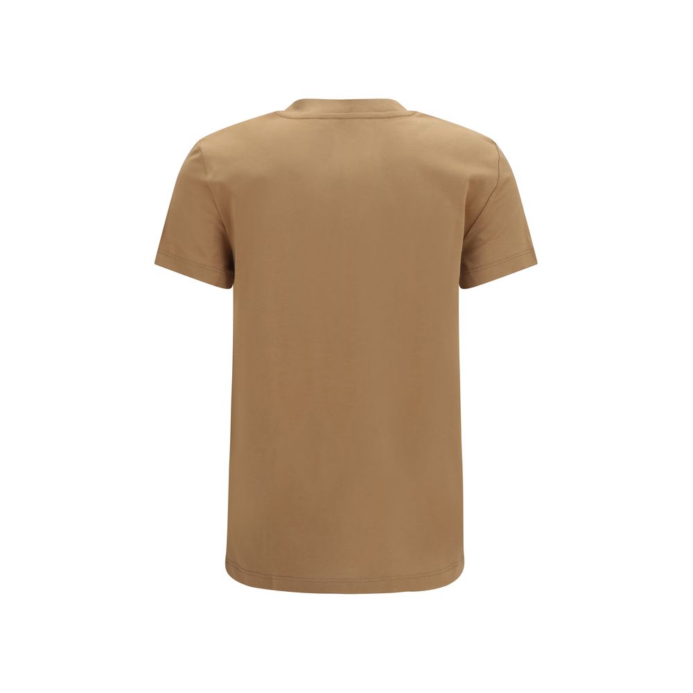 Max Mara Papaia T-shirt Beige Cotton Sportswear