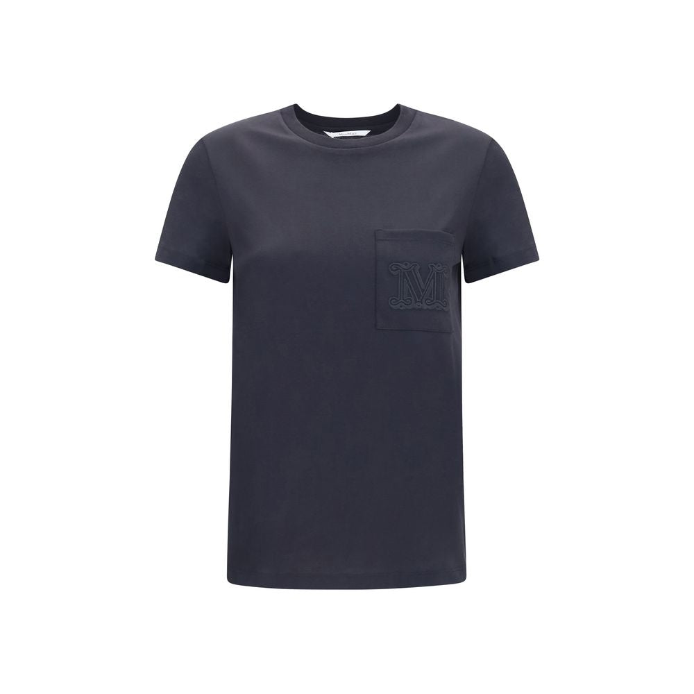 Max Mara Papaia T-Shirt - Black Cotton Sportswear