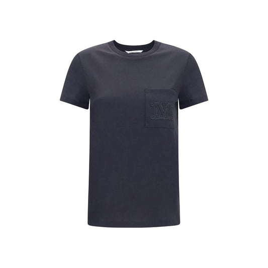 Max Mara Papaia T-Shirt - Black Cotton Sportswear