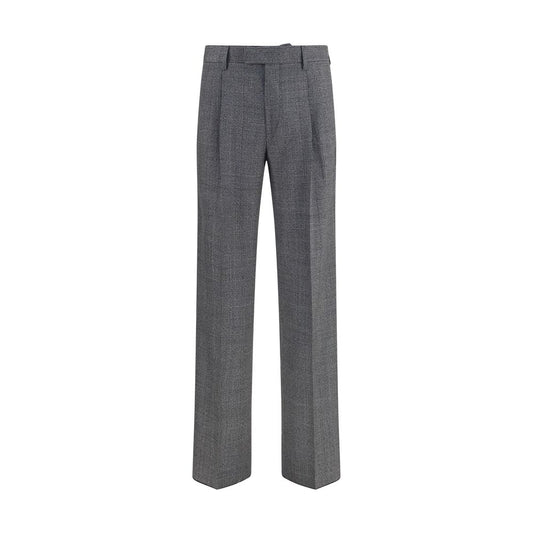 Lardini Gray Polyester Dress Pants for Men
