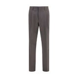 Lardini Gray Viscose Dress Pants for Men
