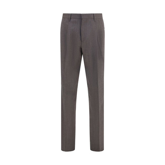 Lardini Gray Viscose Dress Pants - Tailored Elegance