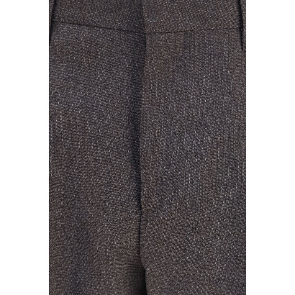 Lardini Gray Viscose Dress Pants for Men
