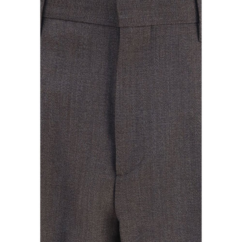 Lardini Gray Viscose Dress Pants - Tailored Elegance