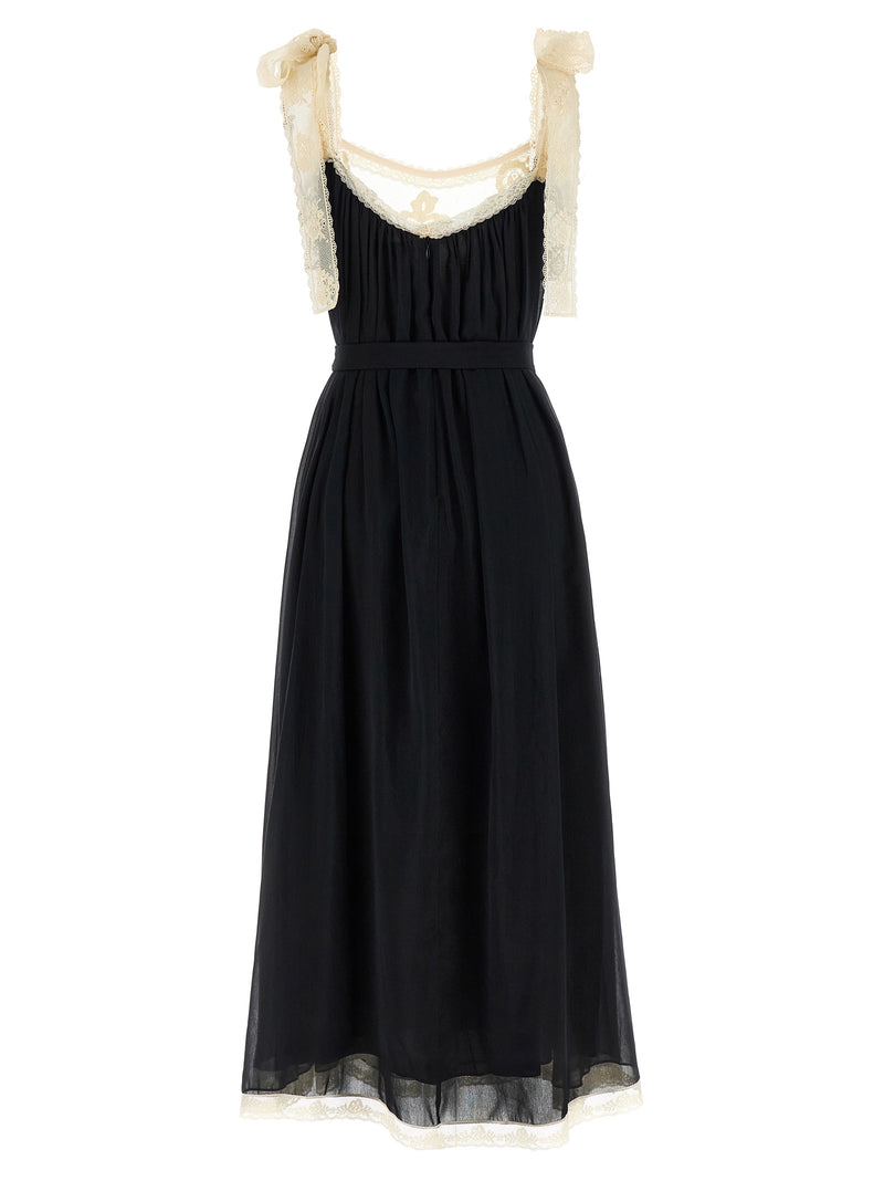 Zimmermann ‘Roselight’ Bicolor Cotton Long Dress