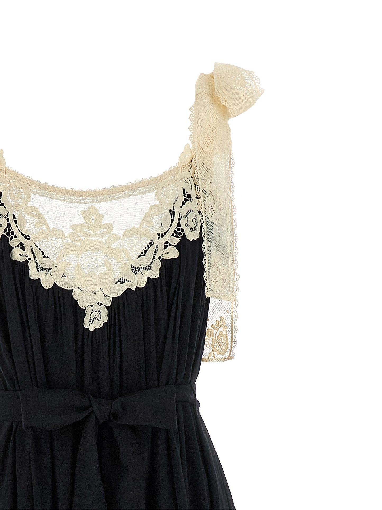 Zimmermann Bicolor Cotton Long Dress