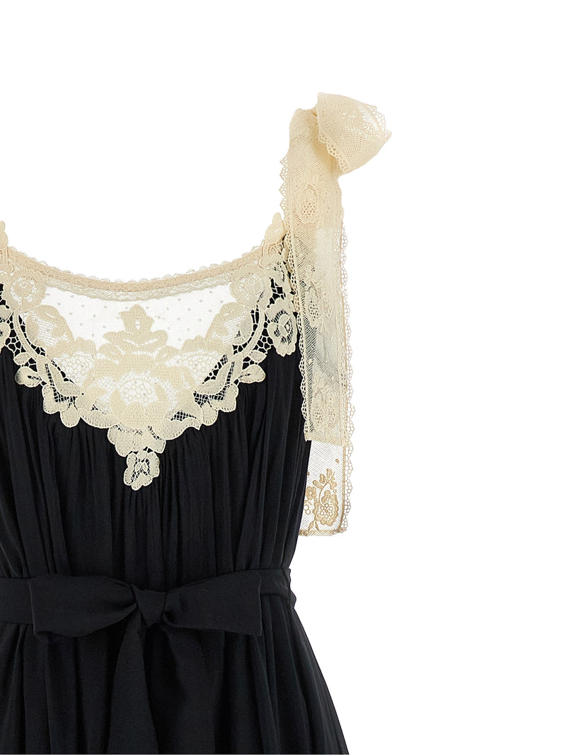 Zimmermann ‘Roselight’ Bicolor Cotton Long Dress