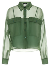 Max Mara WkdColomba Bicolor Cotton Blouse
