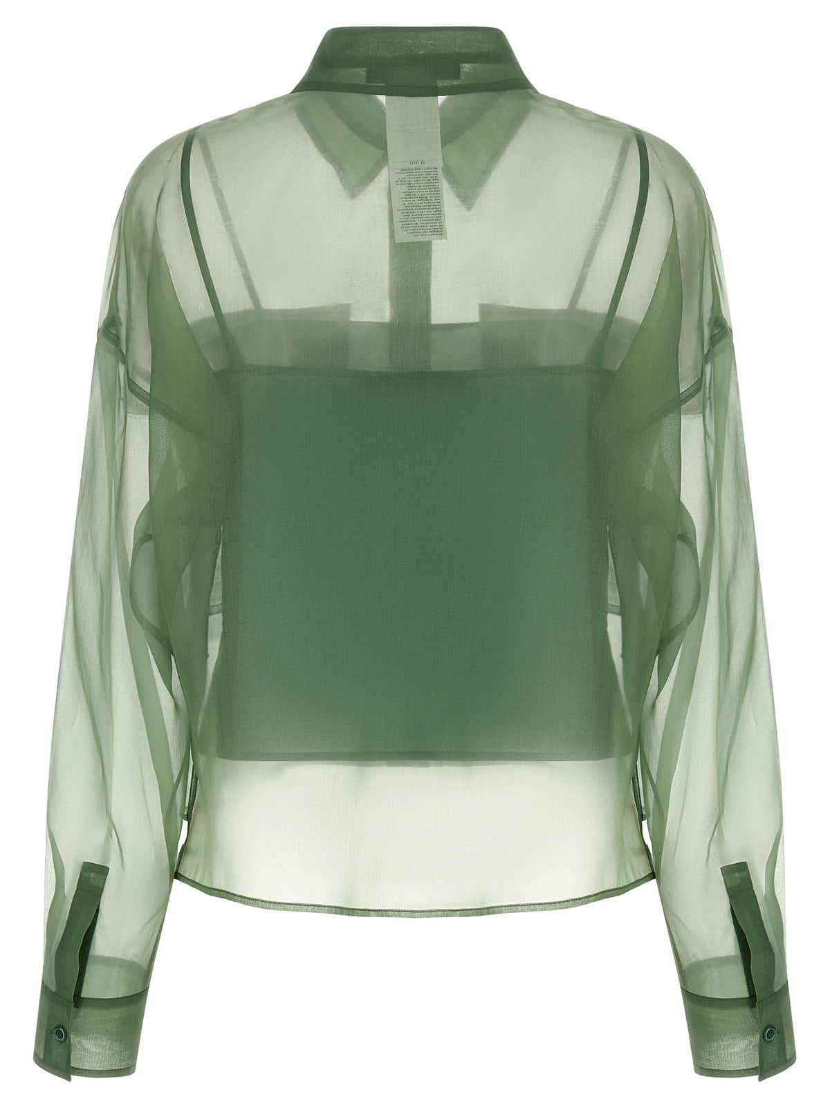 Max Mara WkdColomba Bicolor Cotton Blouse