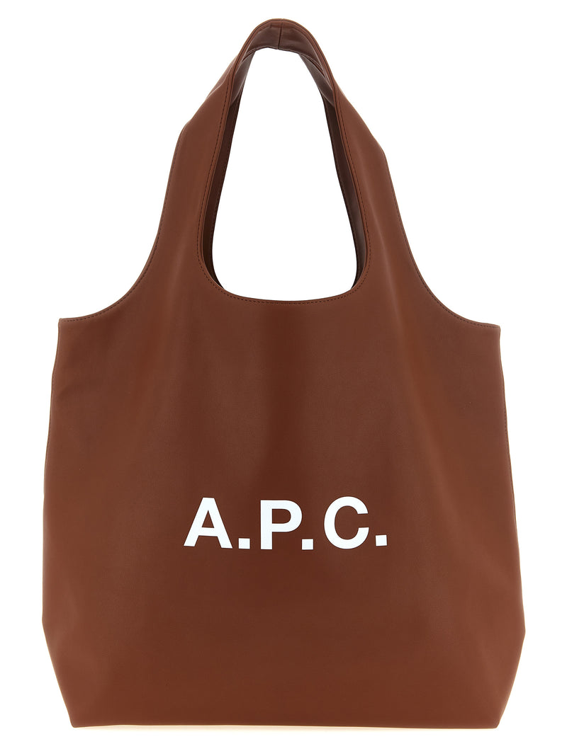 A.P.C. ‘Ninon’ Brown Polyester Tote Bag