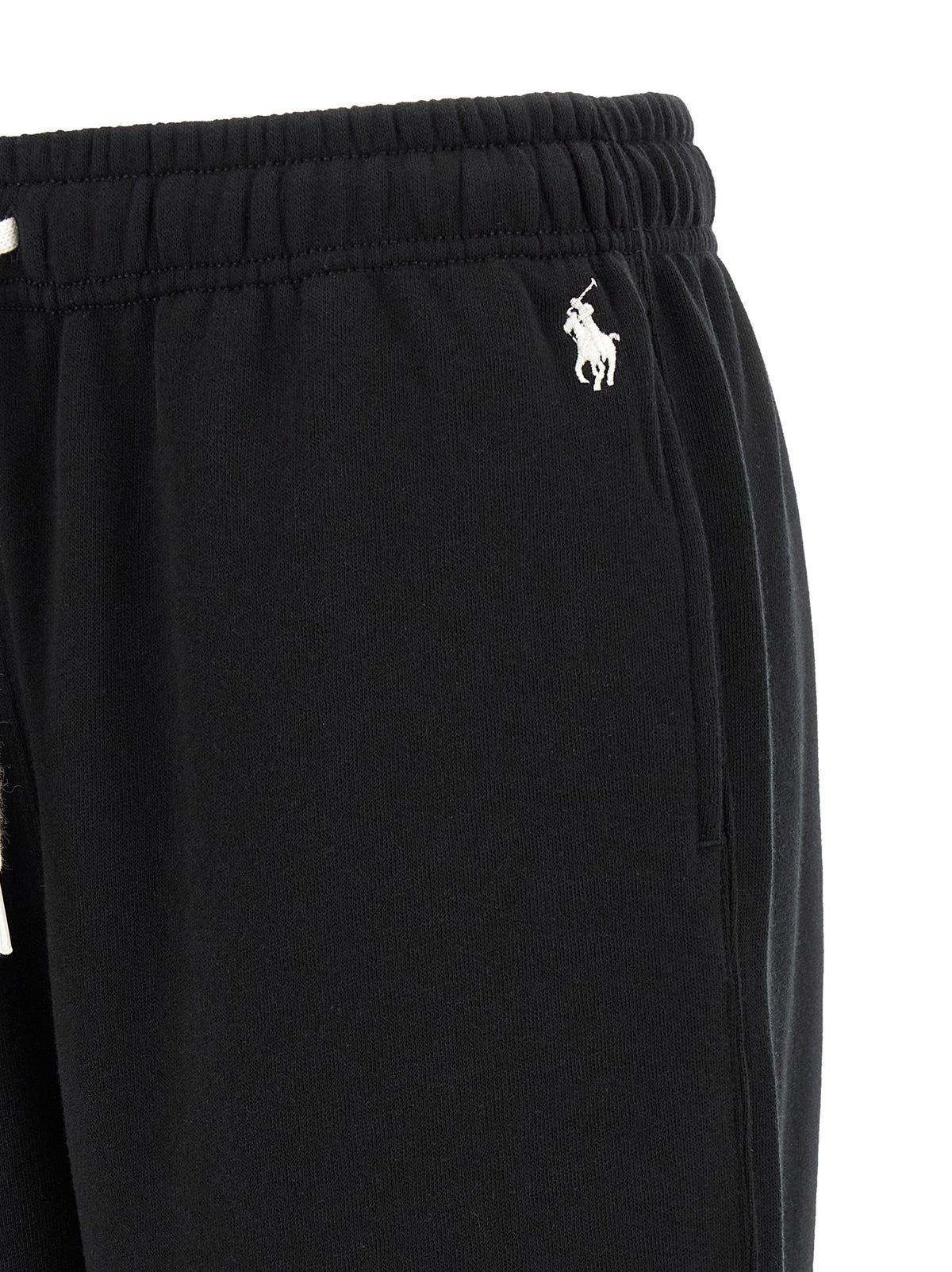 Polo Ralph Lauren Black Cotton Joggers - Stylish Workout Pants