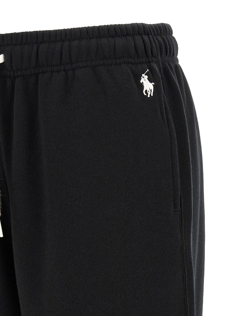 Polo Ralph Lauren Black Cotton Joggers for Women