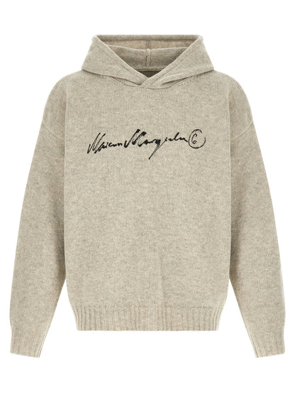 MM6 Maison Margiela Gray Wool Cardigan
