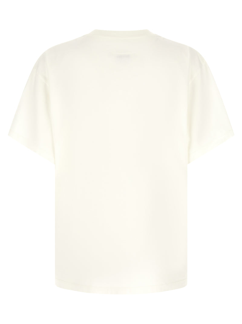 MM6 Maison Margiela White Cotton T-Shirt for Men