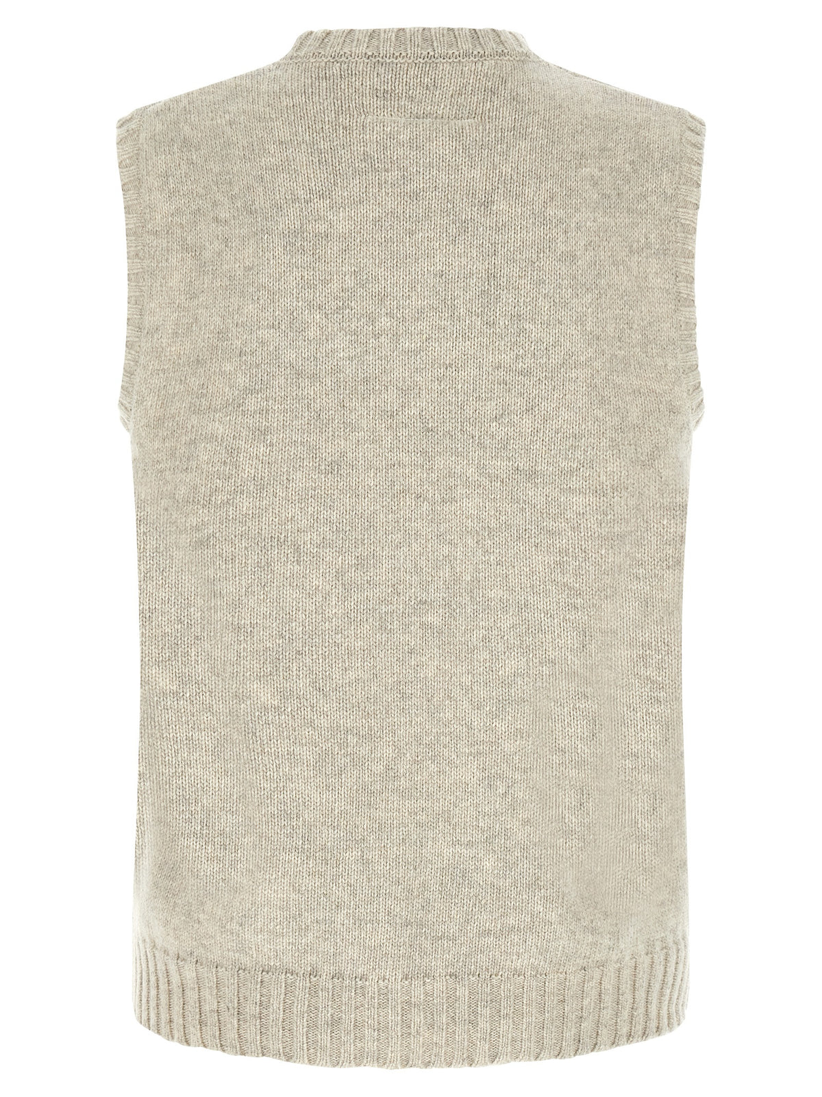 MM6 Maison Margiela Gray Wool Sweatshirt - Stylish & Versatile
